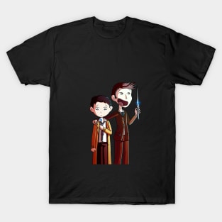 Castiel and The Doctor T-Shirt